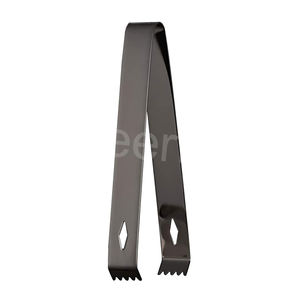 Pinzas de azúcar de Metal para cóctel, productos perfectos, 7 pulgadas, acero inoxidable, herramientas de Bar, pinzas de hielo para whisky plateado - Product Image 6