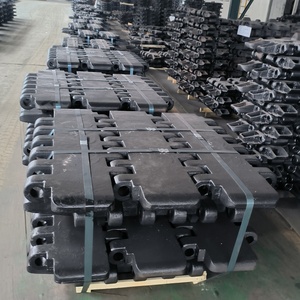 Link-Belt LS108B Pattini per cingoli per gru cingolate a braccio reticolare, in acciaio legato fuso per impieghi gravosi, Gruppo di piastre per cingoli - Product Image 3