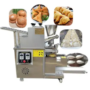 Máquina de fabricação industrial samosa, fabricante automático de patty jamicano grande empanada
