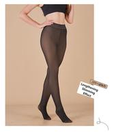 Collants Polaires Thermiques Translucides d'Été pour Femmes Grandes Tailles, 80g, Couleur Peau Foncée, Personnalisables, Sans Coutures, avec Étrier