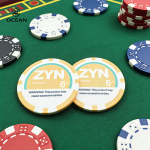 Jetons <span class=keywords><strong>de</strong></span> <span class=keywords><strong>poker</strong></span> en argile 10G 40MM estampés à chaud, faible MOQ, vente en gros Chine, prise en charge OEM - Product Image 1