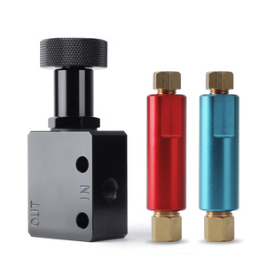 วาล์วควบคุมแรงดันของเหลว Hbm 1/4 ทางเข้า-ออก อลูมิเนียมอัลลอยด์ ปรับได้ สำหรับระบบเบรกยานยนต์ - Product Image 4