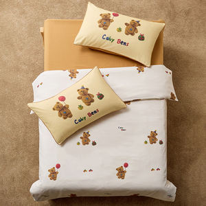 प्रतिस्पर्धी मूल्य बाल डिजाइन 100% कपास बेड शीट सेट करें - Product Image 4