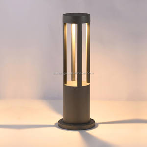 ไฟ LED สนามสนามอลูมิเนียมกันน้ำ IP65, ตัวไฟอลูมิเนียม DC/AC แหล่งจ่ายไฟสำหรับทางเดินกลางแจ้งและตกแต่งสนามหญ้า - Product Image 1