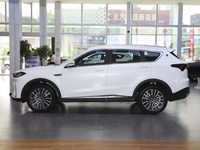 Jetour X90 Plus SUV, automobile chinoise à essence avec boîte de vitesses automatique, intérieur sombre, voitures neuves en stock