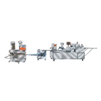 Ligne de production de machine à pain baguette électrique automatique avec laminoir à pâte, en acier inoxydable 304, fournie directement par l'usine