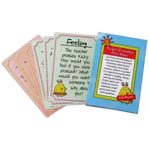 เกมไพ่โซลิแทร์ฟรีสำหรับเด็กบอร์ดเกมกระพริบการ์ด/บัตรความรู้ความเข้าใจสำหรับเด็กเพื่อการศึกษา