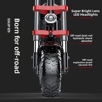 Adult Mobility Scooter High-speed Off-road 48V Lithium Battery Electric Vehicle Foldable Two-wheel Sensor 500W-1000W