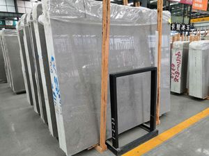 Pierre de dalle de marbre gris cendré Peirce polie pour revêtement mural et décoration intérieure - Product Image 3