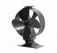 Chauffage domestique intérieur écologique hivernal Cheminée à bois 4 pales d'échappement Ecofan Poêle à granulés Poêle à chaleur Ventilateur silencieux