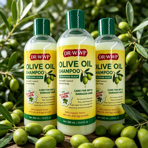 Champú hidratante con proteínas de aceite de oliva al por mayor, limpieza profunda para cabello seco y dañado, crea tu propia etiqueta personalizada - Product Image 6