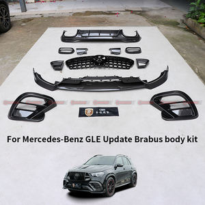 Faldas laterales de labio delantero estilo BB 800, alerón trasero, kit de carrocería de fibra de carbono seco para <span class=keywords><strong>Mercedes</strong></span> Bens Gle SUV C167 GLE53 GLE450 <span class=keywords><strong>GLE350</strong></span> - Product Image 2