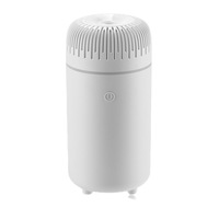 Petit humidificateur ultrasonique portable USB pour voiture et diffuseur d'aromathérapie avec éclairage LED en plastique écologique, capacité de 51 à 100 ml