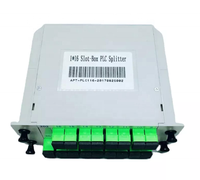1*16 1x32 LGX Box Cassette Card Insertion SC/APC PLC Splitter Module 1*16 Fiber Optic Plc Splitter