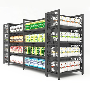 Estantería Metálica Comercial de Una Cara para Supermercados, Sistema de Exhibición Resistente y Autónomo para Tiendas - Product Image 6