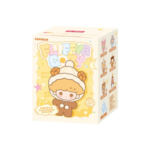 POPMART BEAN Serie Fluffy Cozy, Statuette in PVC, Scatole Misteriose, Ciondoli Peluche <span class=keywords><strong>Fantasy</strong></span> e Sci-Fi, Regali di Natale e per Bambini - Product Image 6