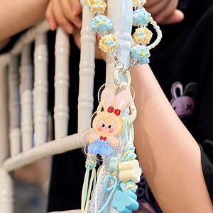 Bracelet porte-clés en série Time Chain Three Love pour bébé, sac à main, accessoire tendance, jouet - Product Image 4