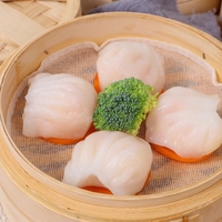 Approvisionnement direct usine : Har Gow (dumplings aux crevettes) congelés, spécialité traditionnelle chinoise, en gros pour la restauration