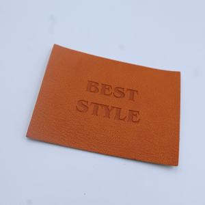 Custom Iron on Embossed Soft Real Genuine <strong>Fake</strong> Leather Clothing Self-Adhesive Hat Tags Jeans Repair Patches in Private <strong>Brand</strong> - Product Image 6