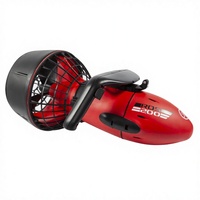 Scooter sous-marin durable et étanche DELANHUWI avec une vitesse de 0,8 m/s, batterie au plomb-acide 24V pour la plongée, l'utilisation en mer et le tourisme côtier