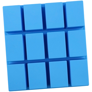 Molde de silicona rectangular para hornear y hacer velas, molde de silicona para jabón, molde de silicona para pasteles. - Product Image 3