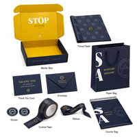 Coffrets d'abonnement personnalisés haut de gamme pour ceintures bleu marine, cadeaux d'accueil professionnels pour clients et kits de bienvenue d'entreprise