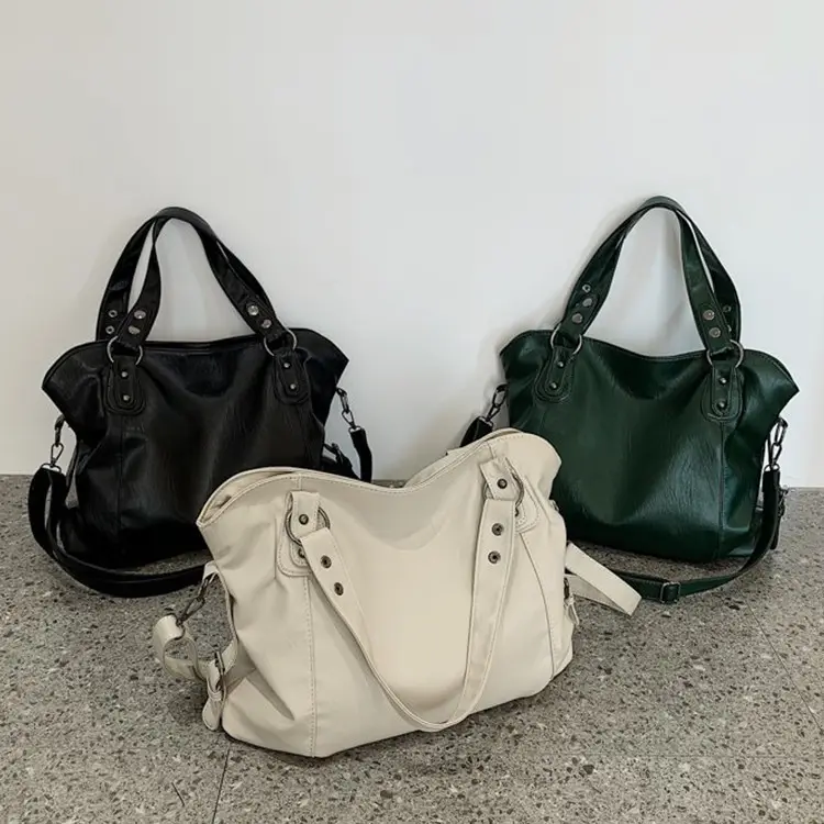 WESTAL Female Travel Shopper Handbag Pu Leather Hobos Bags Women Shoulder Bags Large Tote Handbags Women Handbags