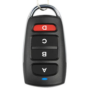 Qbyteco 433Mhz duplicator Clone điều khiển từ xa 433.92MHz cửa nhà để xe cửa Opener Key Fob 433.92MHz - Product Image 4