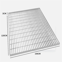 Rejilla de Acero al Carbono Galvanizado Soldada, Recubierta y Pintada para Techos, Construcción de Edificios de Oficinas