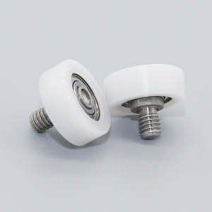 Fabricant de roulements fournit directement des poulies de petite taille de type vis BDR14/C1L5M4 revêtues de POM pour les portes, les fenêtres, les tiroirs, les rouleaux de fenêtre - Product Image 1