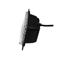 Phare antibrouillard LED blanc de haute qualité 6500K-7000K 4 pouces 40W phare de voiture étanche Rectangle avec protection des yeux
