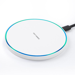 Cargadores Inalámbricos para Teléfonos Móviles Inteligentes, Portátiles, de Escritorio, 15W, Redondos, con Logotipo Personalizado, Cargador Inalámbrico Universal para Teléfonos Celulares - Product Image 3