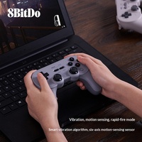 Manette sans fil 8BitDo Pro 2 avec joysticks à effet Hall en ABS, compatible PC, Android et Nintendo Switch
