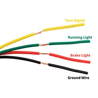 Feu arrière LED pour moto, clignotant, feu de freinage pour Harley Sportster XL 1200 883 Iron Superlow, clignotant, feu arrière 1992-2024