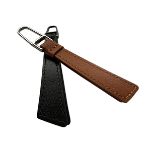 定制标志皮革钥匙链耐用光滑触摸防刮皮环，用于钥匙存放 - Product Image 1