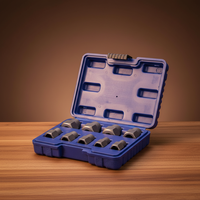 Jeu de 9 extracteurs de boulons industriels à entraînement 3/8 po avec garantie d'un an, marque ODM/OEM disponible, fabriqué à Shanghai