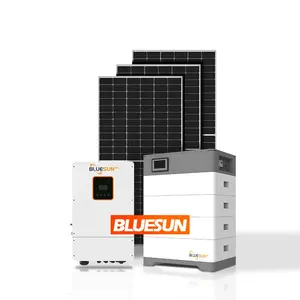 10kw hybrid solar power system with battery to sell electricity in long beach warehouse USA
