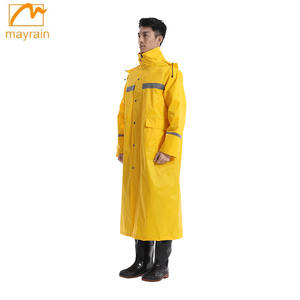 Impermeable ligero de salida de fábrica personalizado diferentes colores EVA impermeable para adultos ropa impermeable al aire libre - Product Image 5