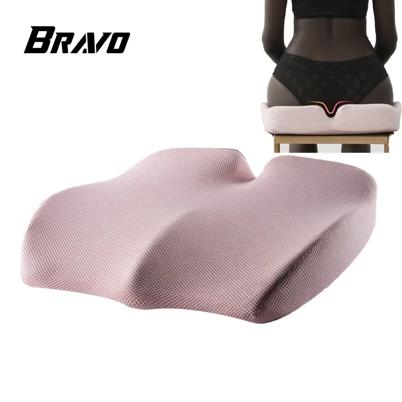 Ergonomic Memory Foam Coccyx Orthopedic Support Office Car Seat Pain Relief Seat Cushion