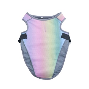 Gilet <span class=keywords><strong>rafraîchissant</strong></span> d'été <span class=keywords><strong>pour</strong></span> <span class=keywords><strong>chien</strong></span>, <span class=keywords><strong>manteau</strong></span> <span class=keywords><strong>rafraîchissant</strong></span> <span class=keywords><strong>pour</strong></span> l'extérieur, veste de protection solaire, vêtements rafraîchissants, Sport, Logo personnalisé en Polyester - Product Image 1