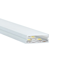 Profilé en aluminium extrudé 6063-T5 pour bandes LED, décorations, service de découpe LS-104