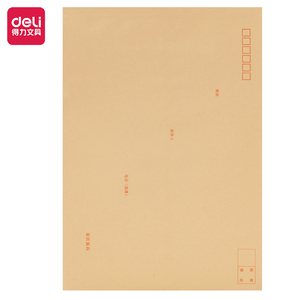 Enveloppes en cuir de vache Deli 25201 n°9, 40 feuilles par paquet, papier <span class=keywords><strong>A4</strong></span>, enveloppes standard pour bureau de poste, 25 pièces par carton - Product Image 6