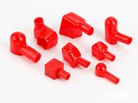Capuchons de bornes de batterie et de câbles en vinyle souple anti-UV Tianyuan REACH et Rosh, noirs et rouges