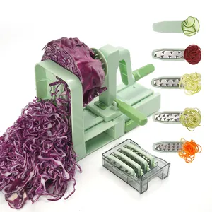 Kitchen Accessories Spiral Slicer Fruit Vegetable Tools Shredding Carrots Radishes Salads Salad Cutter Radish Vegetable Tools