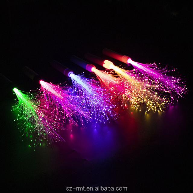 2023 Magic Optical Wand Fiber Stick with LED Light Glowing for Concerts and Bar Parties Sports & Entertainment Product