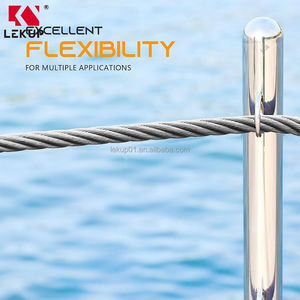 Câbles <span class=keywords><strong>en</strong></span> acier inoxydable de qualité marine T304 OEM/ODM, câble métallique 3/16 pouce 7x19 pour balustrade et bricolage - Product Image 5
