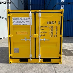 Bunded Floor 8ft Corten Steel Dry Dangerous Goods Cargo Shipping <b>Containers</b> DG Chemical Hazardous <b>Storage</b> <b>Container</b> in China - Product Image 5