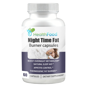 Cápsulas Quemagrasas Nocturnas Veganas de Alta Calidad para Controlar el Apetito, Cápsulas de Extracto de Frijol Blanco - Product Image 1