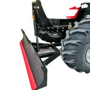 Di Seluruh Dunia 4WD Traktor Mounted Depan Dozer Sekop Peralatan Pertanian