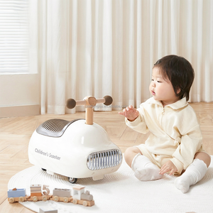 Voiture à bascule pour bébé VSUCH, voiture à bascule en plastique pour enfant, design en forme d'arachide, quatre roues, voiture à bascule pour enfants en bas âge et en âge scolaire primaire - Product Image 1